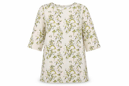 Womens UK Size M VILA Ivory Tunic Blouse
