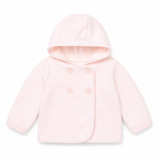 Mini Club Girls Pink  Cotton Cardigan Jumper Size 6-9 Months  Button - hoodie