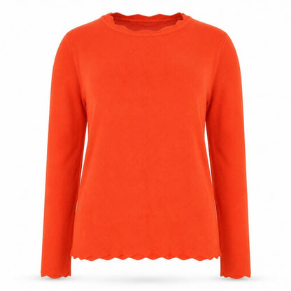 Womens UK Size 12 Dorothy Perkins Orange Pullover Jumper