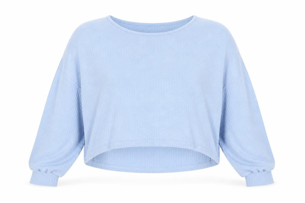 Womens UK Size L SheIn Blue Pullover Jumper