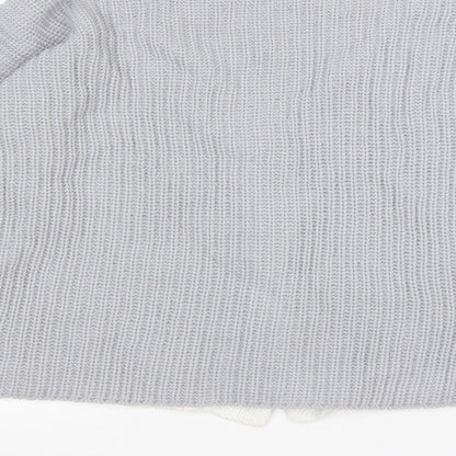 Boohoo Womens Multicoloured V-Neck  Acrylic Cardigan Jumper Size S