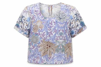 Womens UK Size XS Silvian Heach Multicoloured Basic Blouse