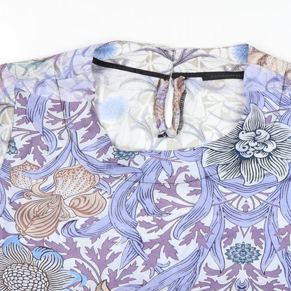 Womens UK Size XS Silvian Heach Multicoloured Basic Blouse