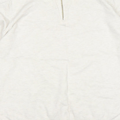 Womens UK Size 18 Papaya Beige Pullover Jumper