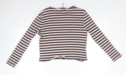 Womens UK Size XL H&M Pink Pullover Jumper