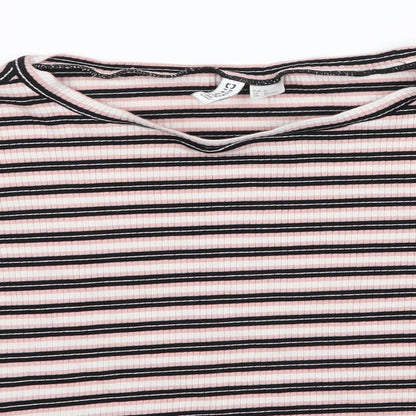 Womens UK Size XL H&M Pink Pullover Jumper