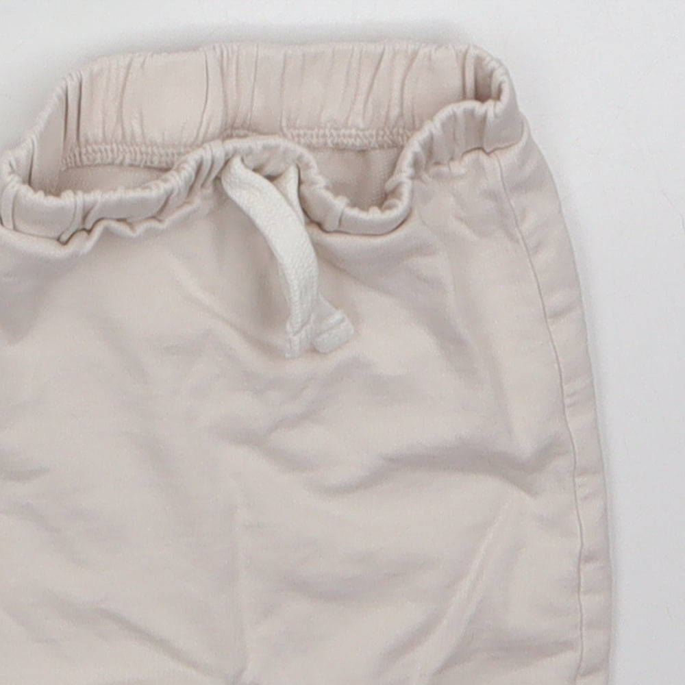 TU Baby Grey  100% Cotton Jogger Trousers Size 0-3 Months