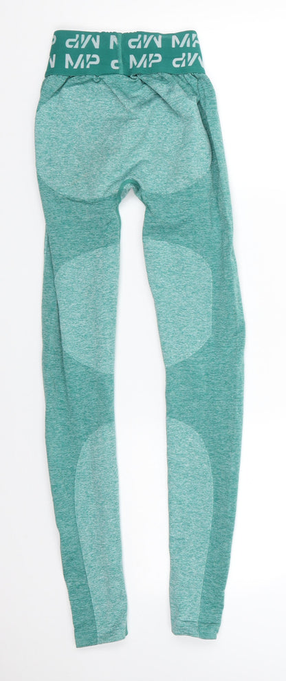 MP Womens Green  Nylon Jogger Leggings Size 2XS L26 in