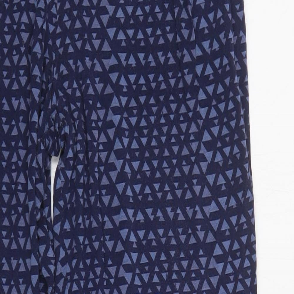 Womens UK Size 8 NEXT Regular Fit  Blue Trousers