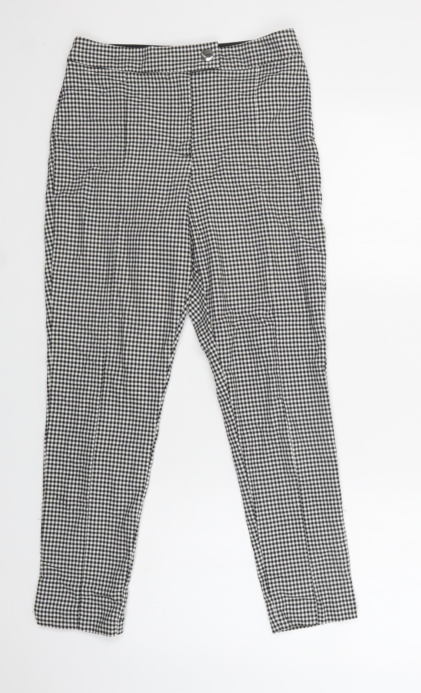 Womens UK Size 10 Preworn Regular Fit  Grey Trousers