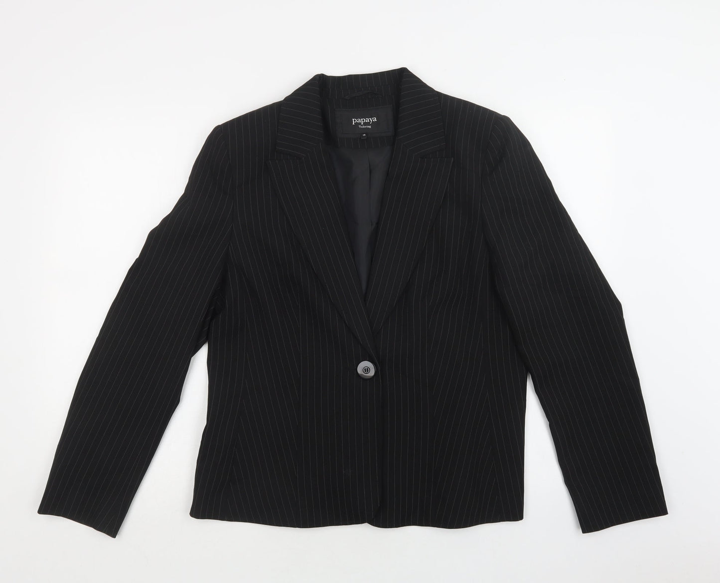 Womens UK Size 12 Papaya Black Jacket