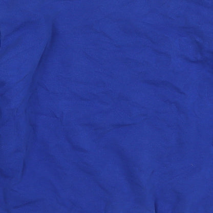 George Boys Blue  Cotton Pullover Sweatshirt Size 7-8 Years  Pullover