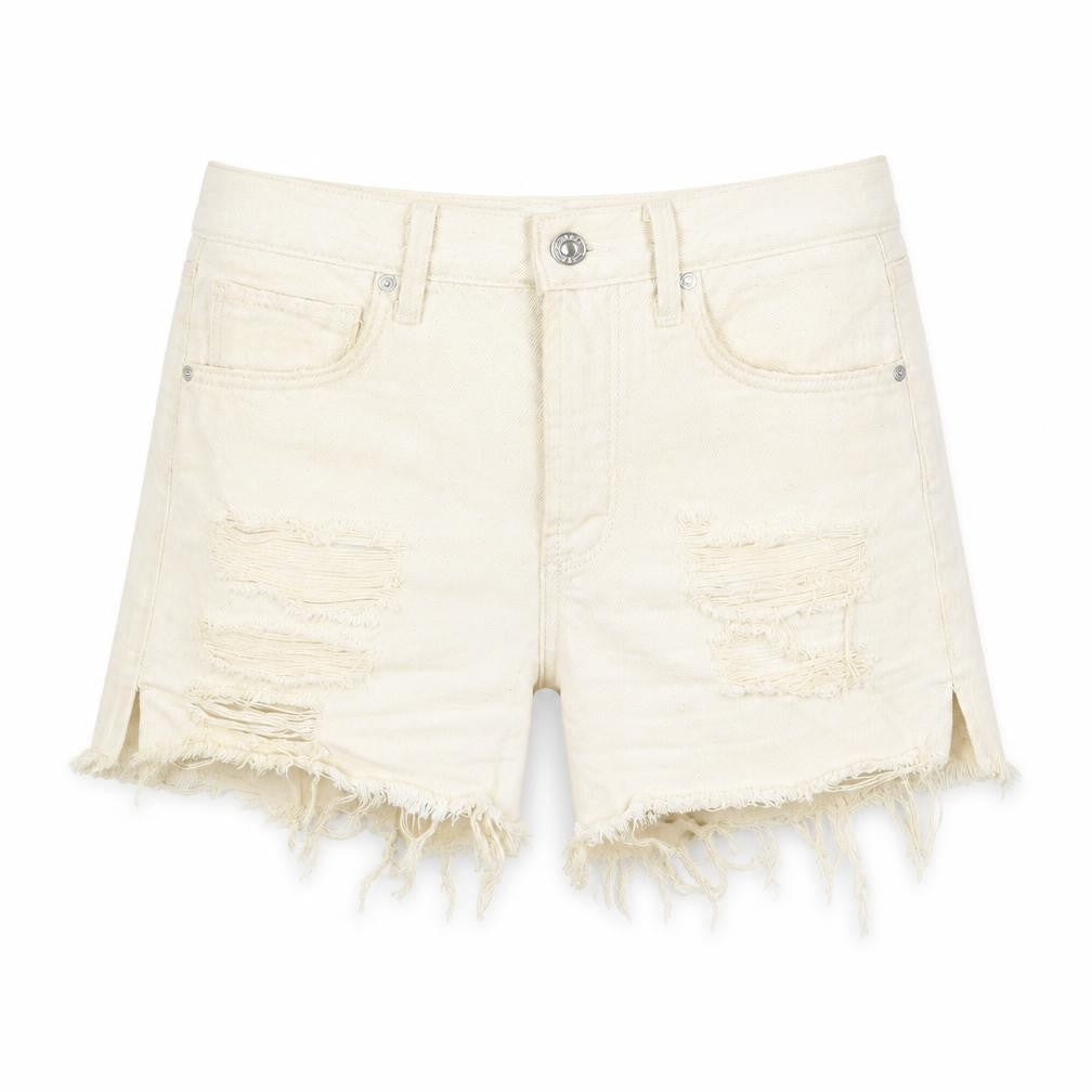 Womens UK Size 6 MNG Regular Fit Cut-Off Shorts