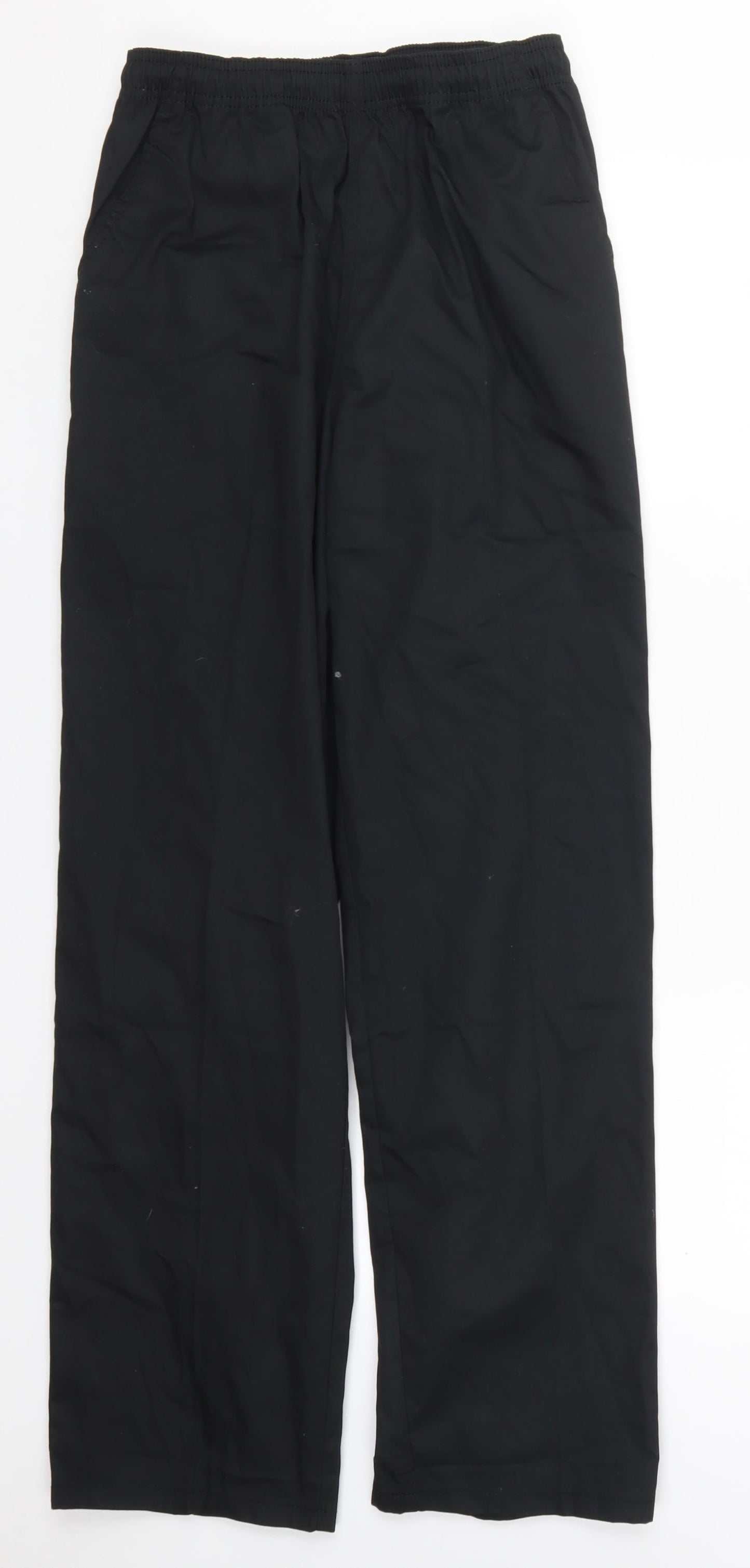 Premier Mens Black  Polyester Trousers  Size S L30 in Regular