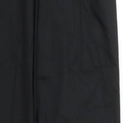 Premier Mens Black  Polyester Trousers  Size S L30 in Regular