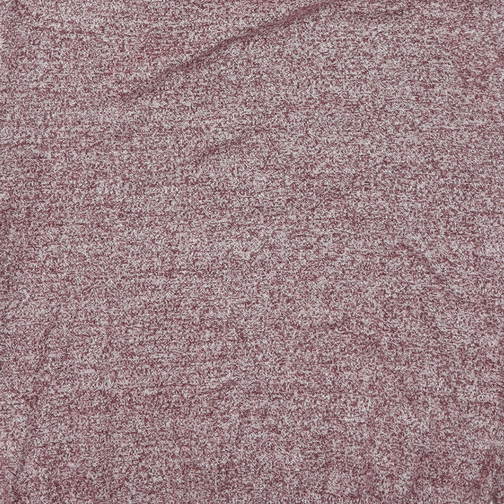 Burton Mens Red Round Neck  Cotton Pullover Jumper Size M