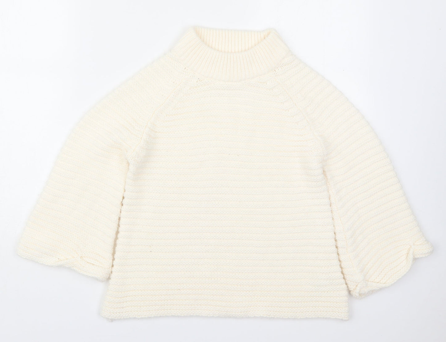 Womens UK Size S Matalan Ivory Pullover Jumper