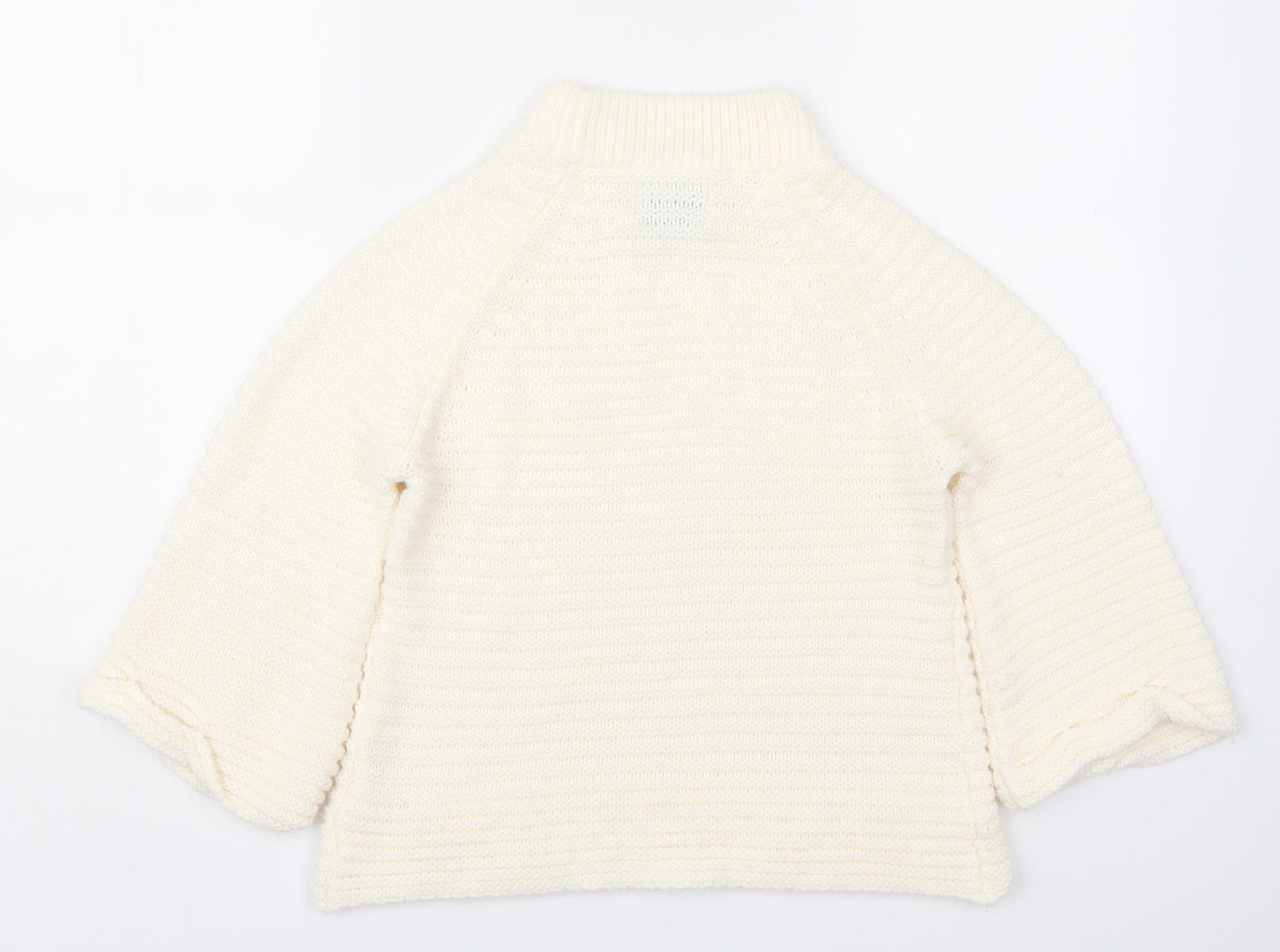 Womens UK Size S Matalan Ivory Pullover Jumper