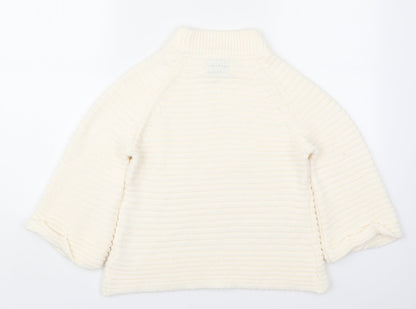 Womens UK Size S Matalan Ivory Pullover Jumper