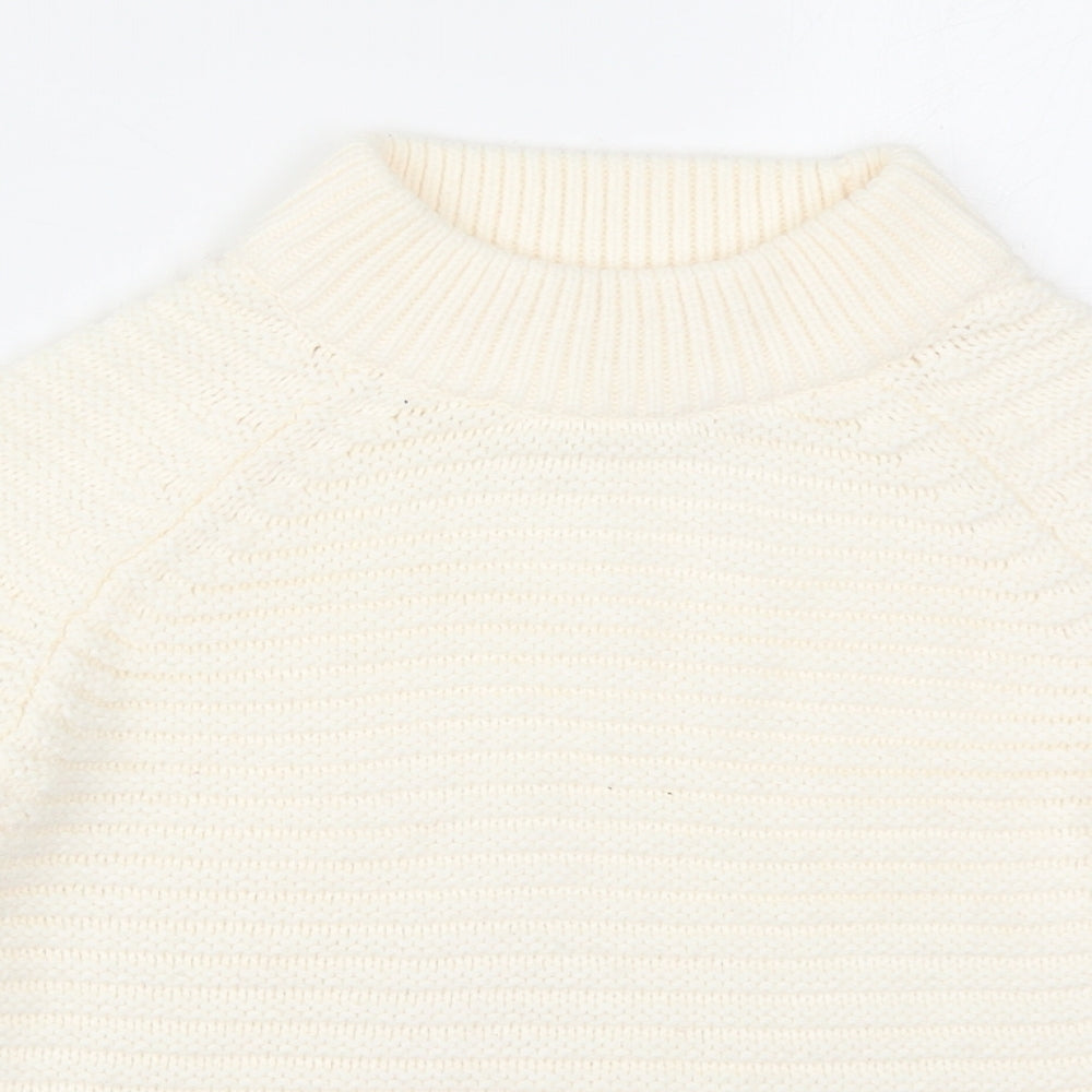 Womens UK Size S Matalan Ivory Pullover Jumper