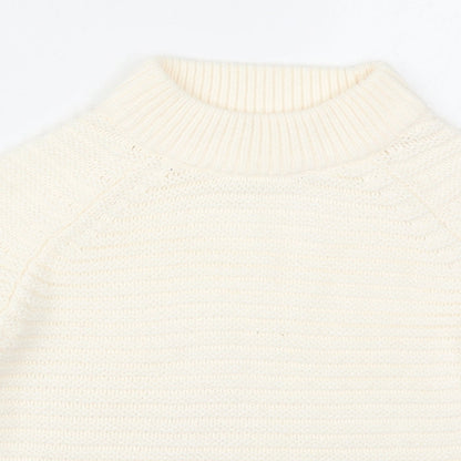 Womens UK Size S Matalan Ivory Pullover Jumper