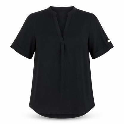 Womens UK Size 8 Select Black Basic Blouse