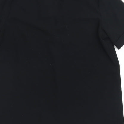 Womens UK Size 8 Select Black Basic Blouse