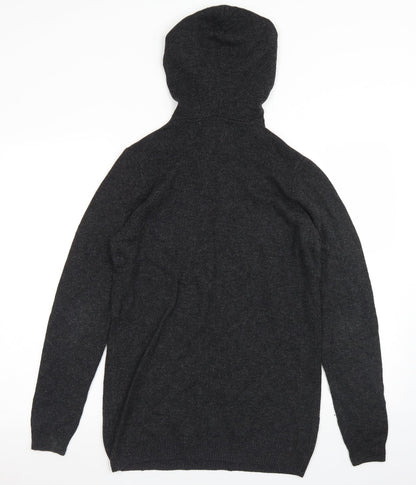 Mens UK Size XS ASOS Black Pullover Hoodie