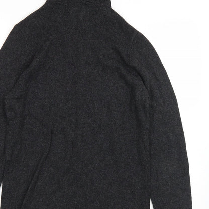 Mens UK Size XS ASOS Black Pullover Hoodie