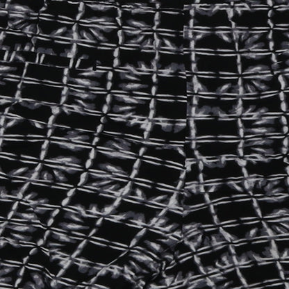 Gap Womens Black Geometric Viscose Sweat Shorts Size L L4 in Regular