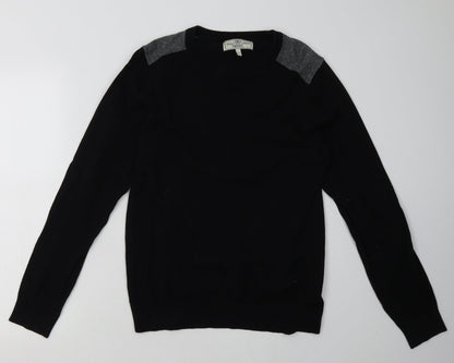 Mens UK Size S NEXT Black Pullover Sweatshirt