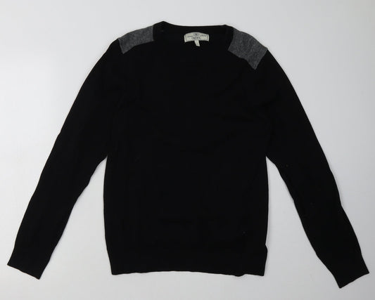 Mens UK Size S NEXT Black Pullover Sweatshirt