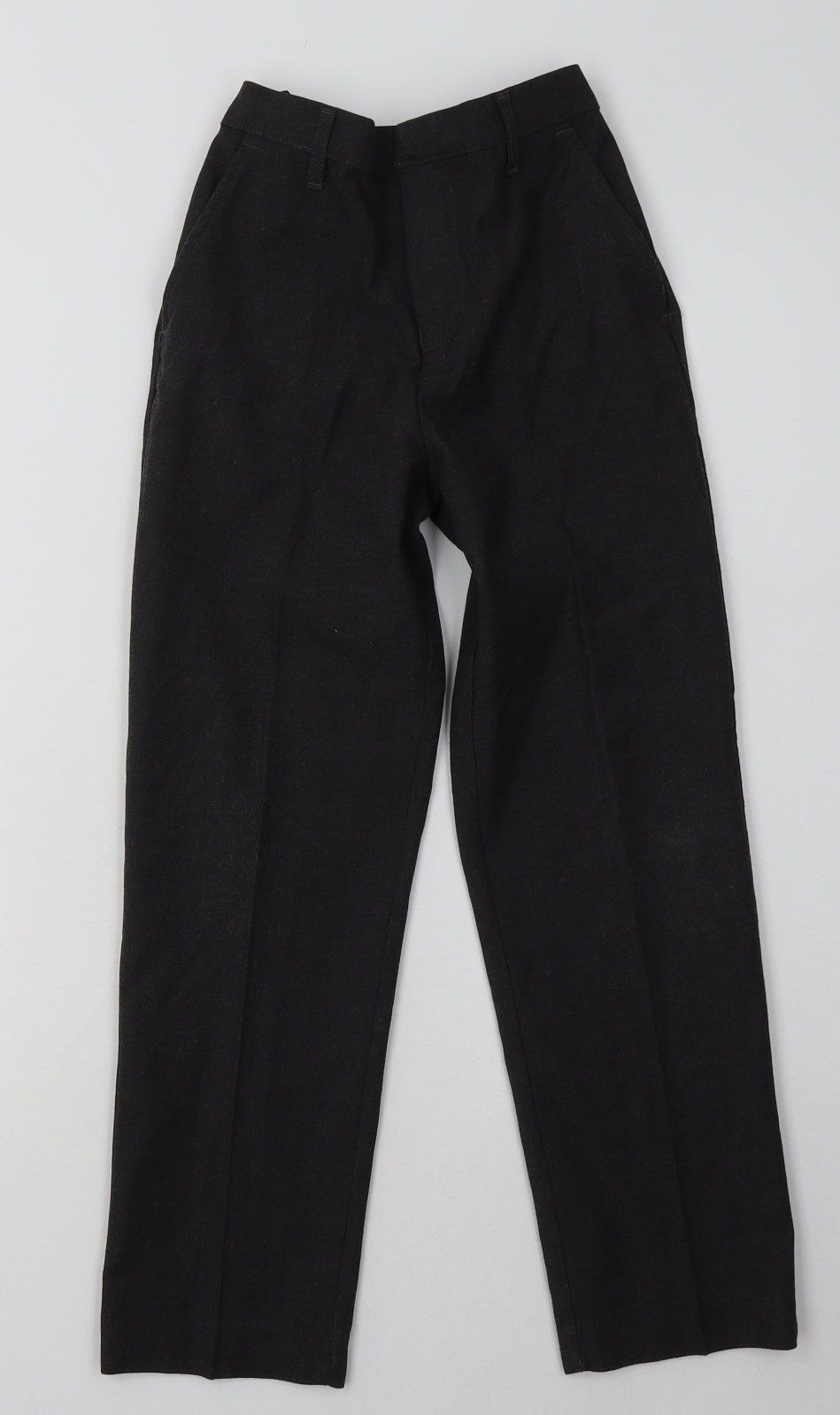 sainsburys Boys Grey  Polyester Capri Trousers Size 9 Months  Regular Hook & Eye - School Wear