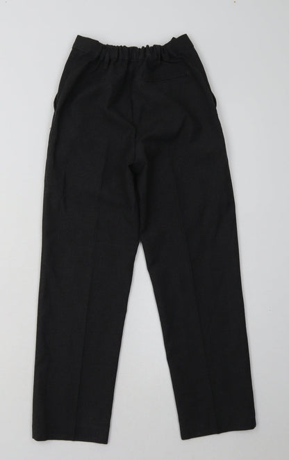 sainsburys Boys Grey  Polyester Capri Trousers Size 9 Months  Regular Hook & Eye - School Wear