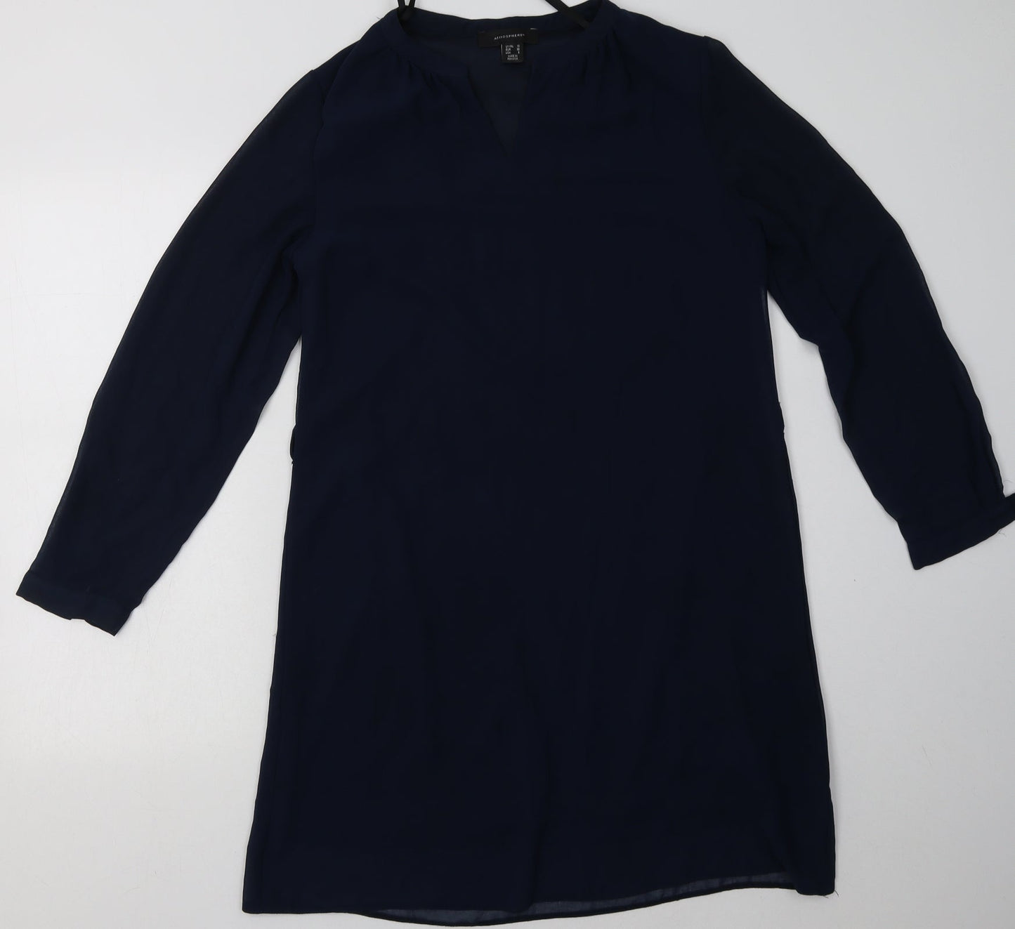Primark Womens Blue  Polyester A-Line  Size 10  V-Neck Pullover