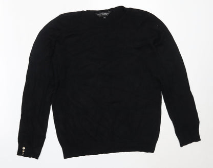 Womens UK Size 14 Dorothy Perkins Black Pullover Jumper