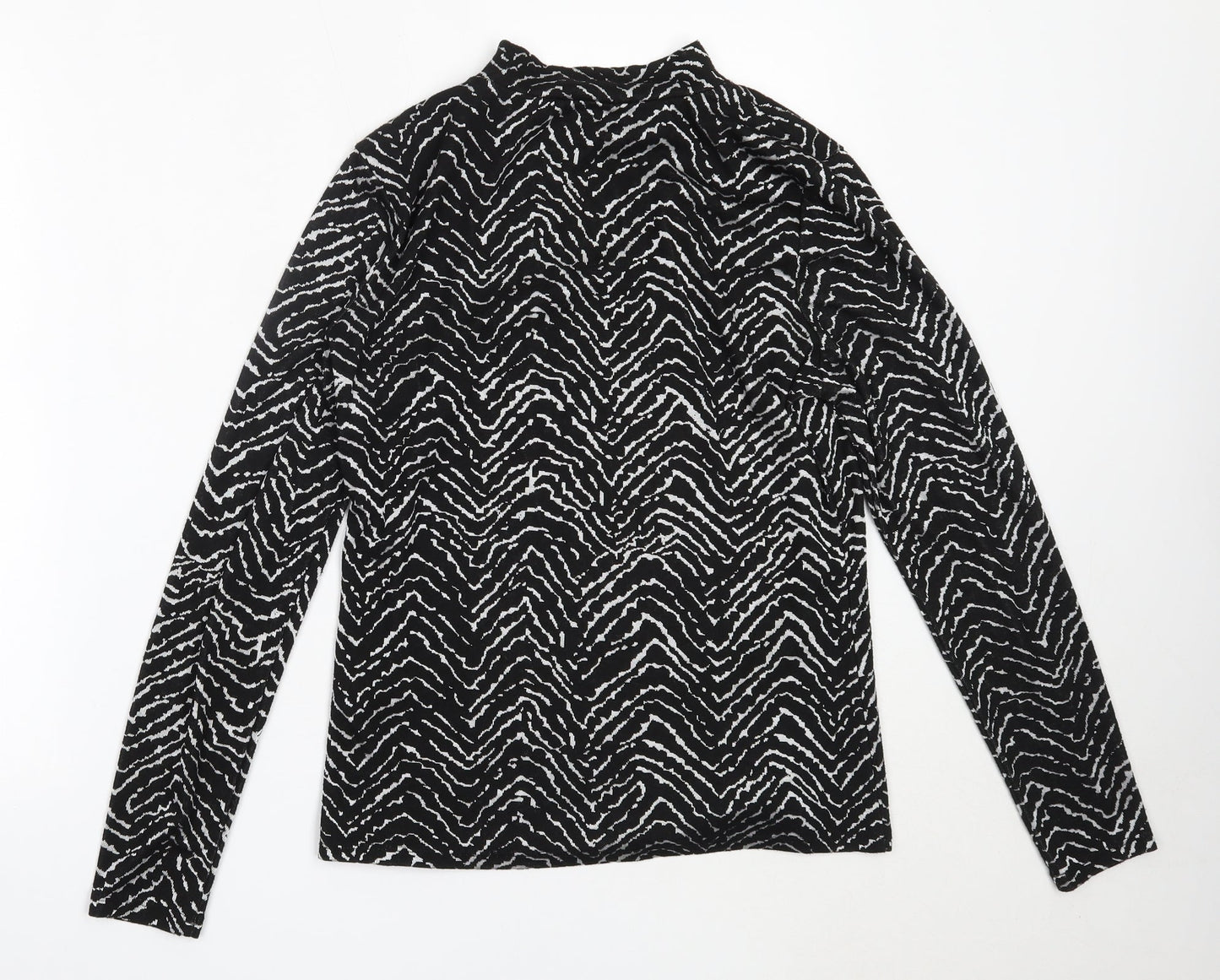 Womens UK Size 14 Warehouse Black Pullover Jumper