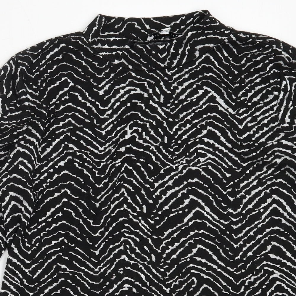 Womens UK Size 14 Warehouse Black Pullover Jumper