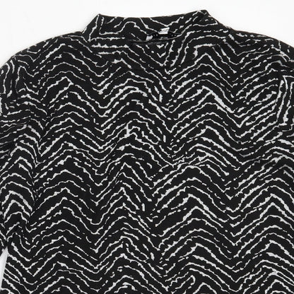 Womens UK Size 14 Warehouse Black Pullover Jumper