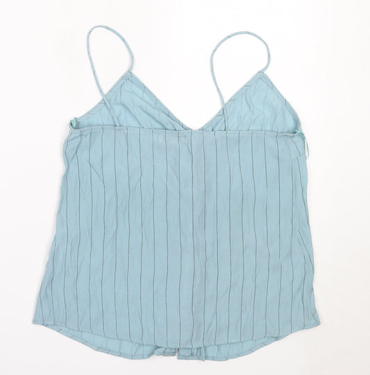 Womens UK Size S Vera & Lucy Blue Camisole Blouse