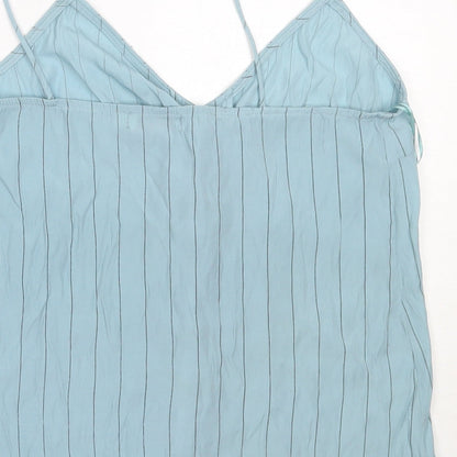 Womens UK Size S Vera & Lucy Blue Camisole Blouse