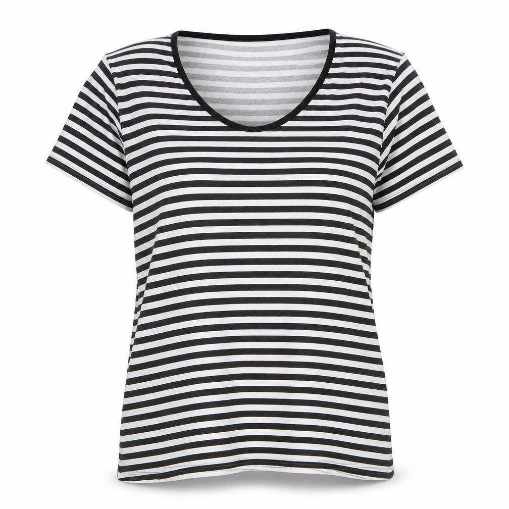 Womens UK Size 12 Boohoo Black Basic T-Shirt