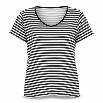 Womens UK Size 12 Boohoo Black Basic T-Shirt