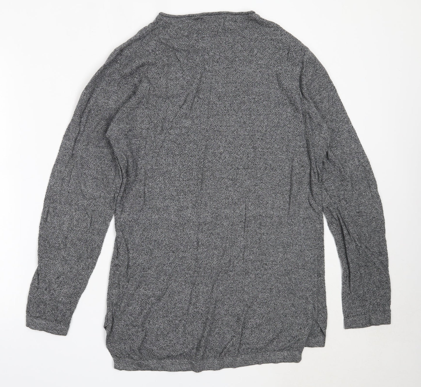 Cedar Wood State Mens Grey Round Neck  Cotton Pullover Jumper Size M