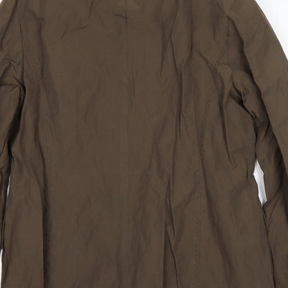 Womens UK Size 12 Gerry Weber Green Overcoat