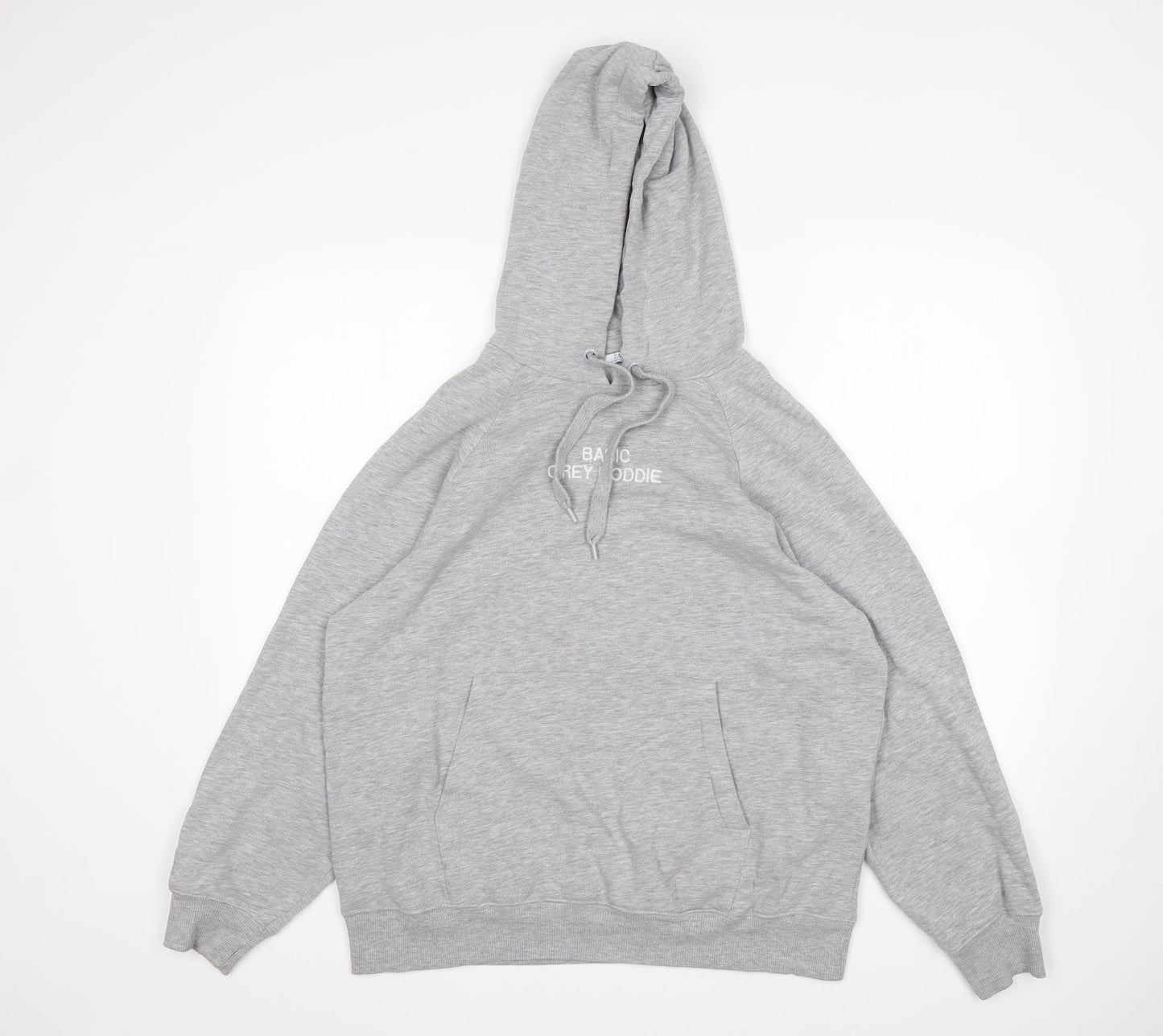 Zara Womens Green  Cotton Pullover Hoodie Size S