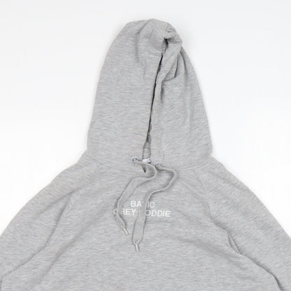Zara Womens Green  Cotton Pullover Hoodie Size S