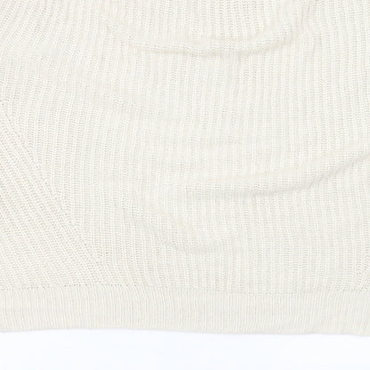 Womens UK Size M New Look Beige Pullover Jumper