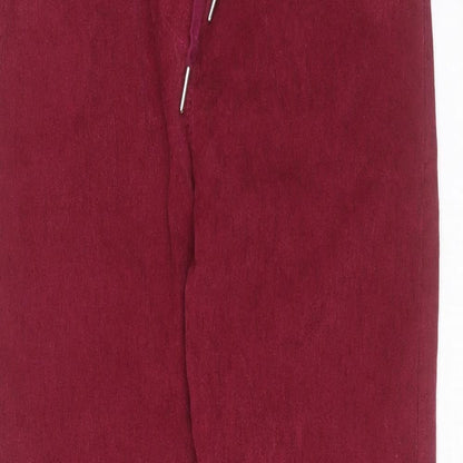 Womens UK Size 28 in Made in Italy Regular Fit  Purple Trousers