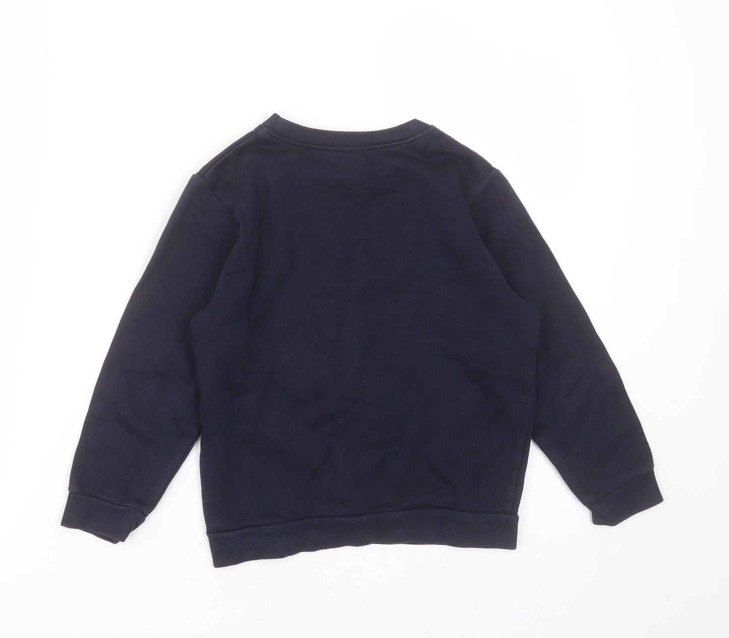 George Boys Blue  Cotton Pullover Sweatshirt Size 5-6 Years   - school